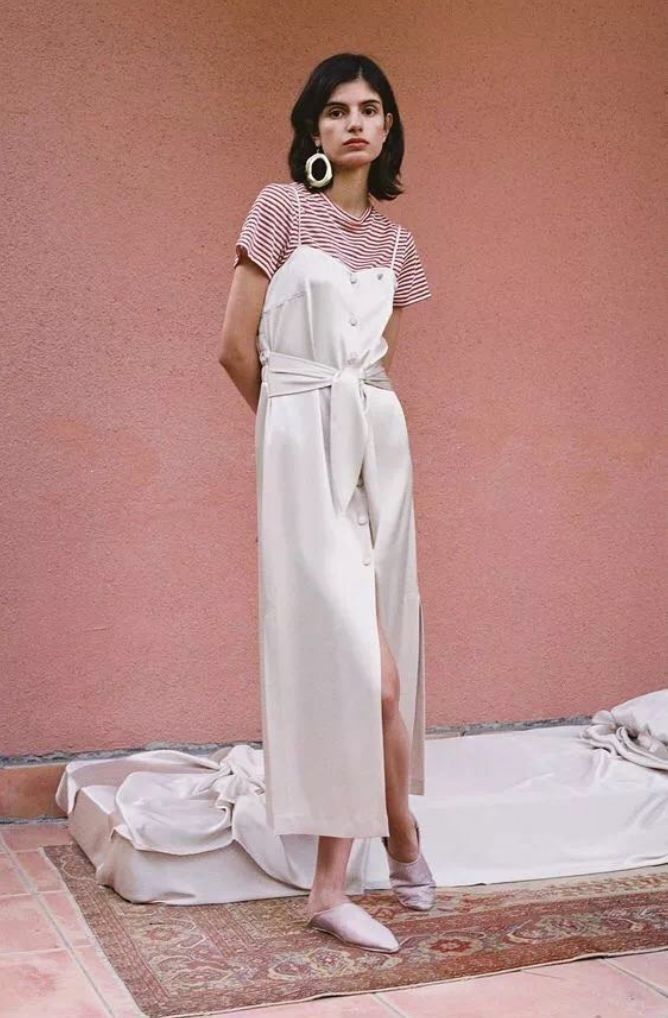 穿上真丝的你，美得很高级!