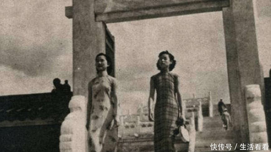  [民国时期]罕见的民国时期旗袍美女老照片, 从现在看也是美女
