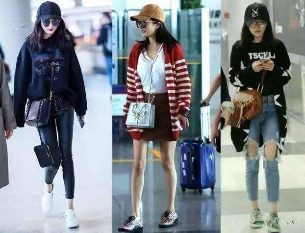 杨幂、杨颖的帽子是这样的，其实学习她们的佩戴也叫追星哦！