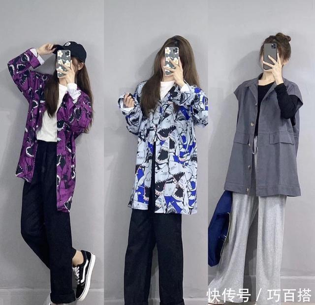  『气质』大学生高中生的“酷盖风”用简约打造出气质时髦，不信看这里