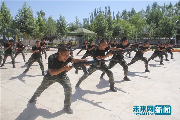 【网络媒体国防行】小车推出来的“十亩江南”:大漠虎兵建绿洲 强