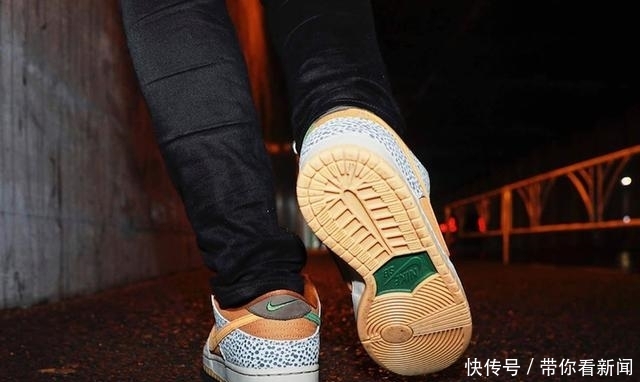 「Dunk」上脚气质极佳!Nike SB Dunk Low“Safari”即将登场