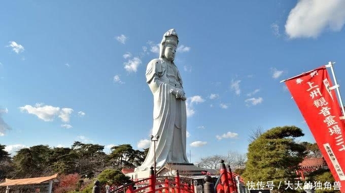 日本最高的观音像，一到晚上就很“诡异”，游客看到都不敢出门！