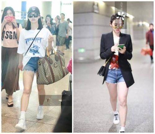 唐艺昕腿比刘亦菲宋茜还粗了，网友：之前说百斤就是胖，打脸了！