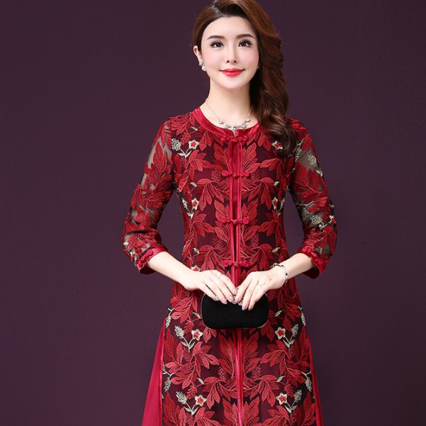 难怪妈妈把阔腿裤扔了，洋气又得体，减龄显瘦还百搭