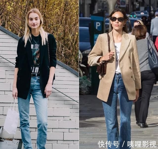 得来:攻气十足的小仙女们,当然得来件oversize的西服!