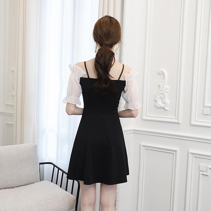 小香风连衣裙太洋气了，搭高跟鞋和凉鞋，得体显腿长，减龄10岁