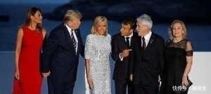 「 G7」梅拉尼娅丰满性感,安倍昭惠最保守!,G7“第一夫人团”海边游玩