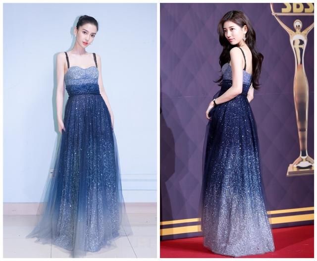 21岁张雪迎穿Dior薄纱裙慵懒又高级，29岁杨颖却穿得明艳动人