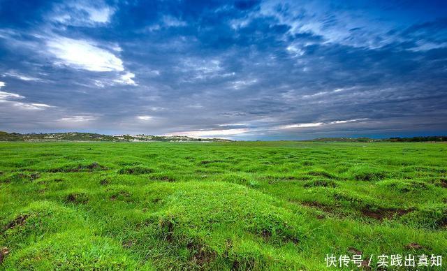 内蒙古最著名的大草原，这里河流蜿蜒牛羊成群，蓝天碧草一望无际