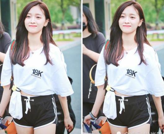 当23岁吴宣仪撞上24岁鞠婧祎，终于见识到的真正“盛世美颜”