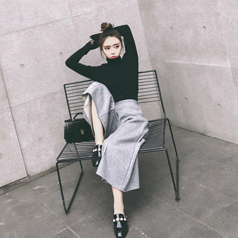 牛仔裤已经out了!如今时髦女人都在穿“裙裤”，简直美憾凡尘