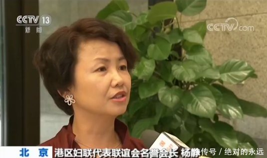 港区妇联代表呼吁香港迷途青年停一停，想一想