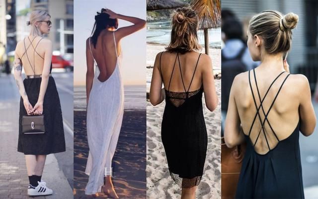 怪不得穿露肩装的少了，原来露背更有回头率，背后暗藏小心机啊