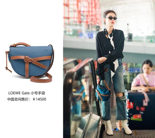 背同款包包出行，刘雯随性奚梦瑶酷帅，穿红裙的蔡依林居然有点甜