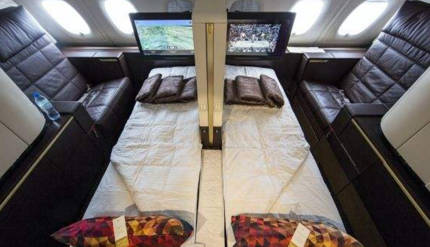 世界上最豪的航班,配备星级大厨还有洗浴间,飞一趟就要花50万!