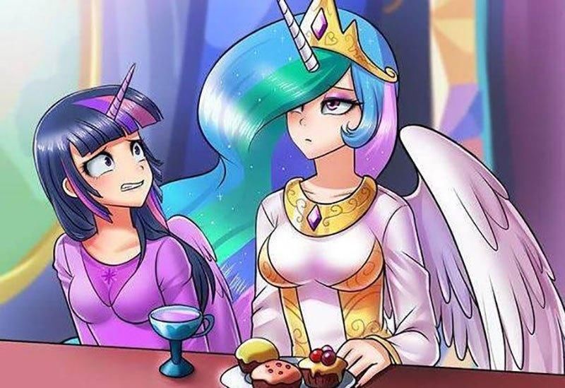 小马宝莉:小马M6的妹抖秀，在女仆咖啡厅研习，苹果嘉儿我预定了