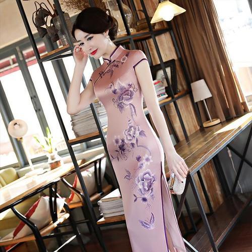 无旗袍不女人,黄金裁剪,展现清丽脱俗,优雅气质,尽显女人味