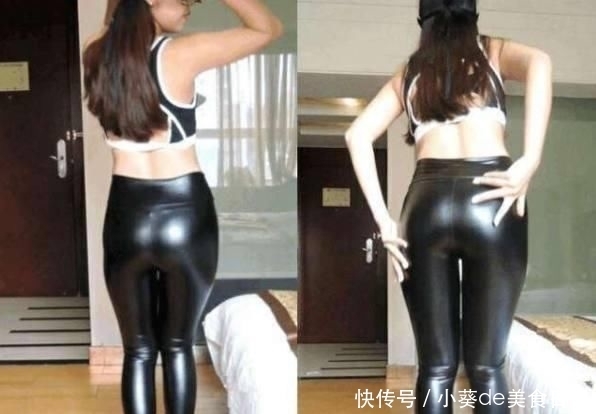  #有型#街拍：女人为何都钟情皮裤，有型显身材，魅力迷人