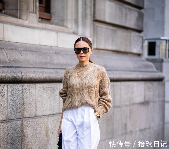  #宽松的版型#今年春天不要错过杏色穿搭，可盐可甜，百搭且不挑人