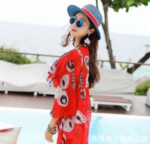 「漂亮」优雅漂亮的比基尼小姐姐, 减龄有活力, 彰显女神范!