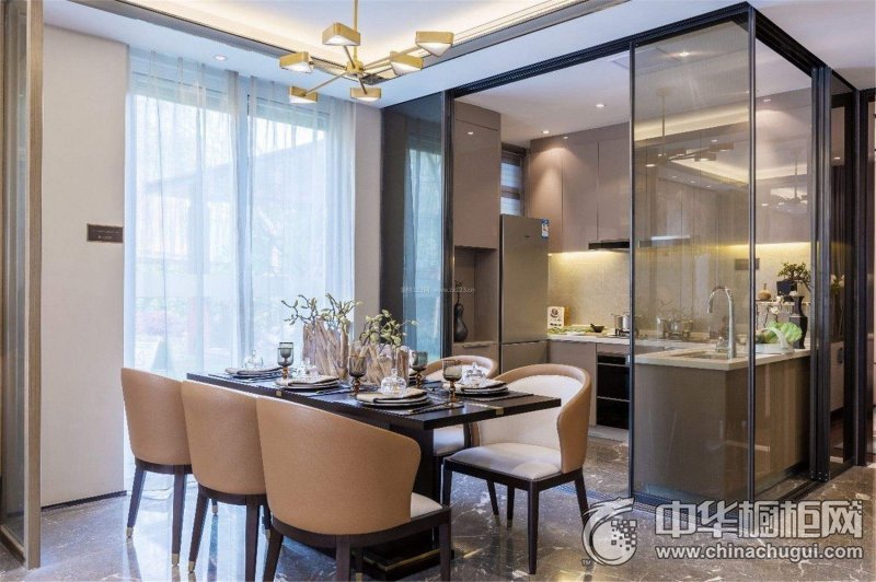 开放式橱柜油烟问题怎么解决?小户型开放式厨