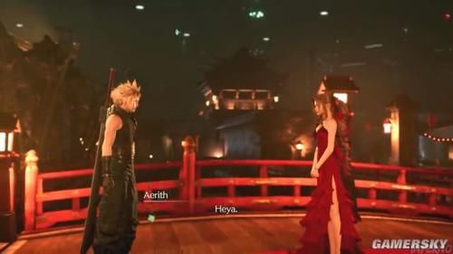  【制版】《最终幻想7：重制版》蒂法爱丽丝全服装演示 克劳德都看呆了