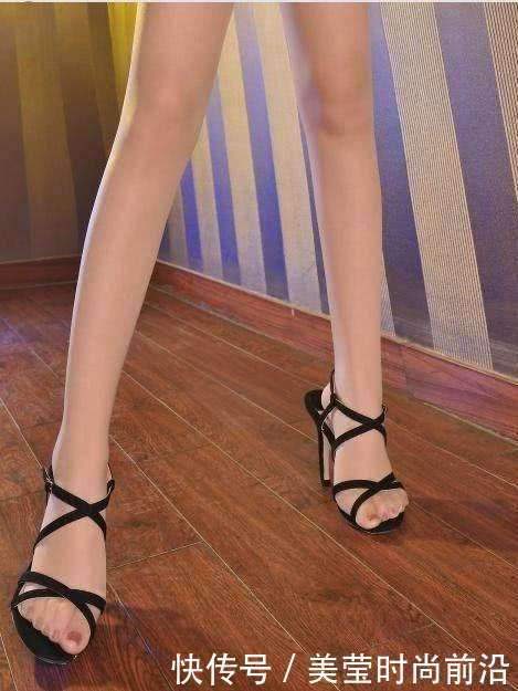 黑色细高跟不好看? 很多人都不会穿, 难怪穿起来难看又老气!