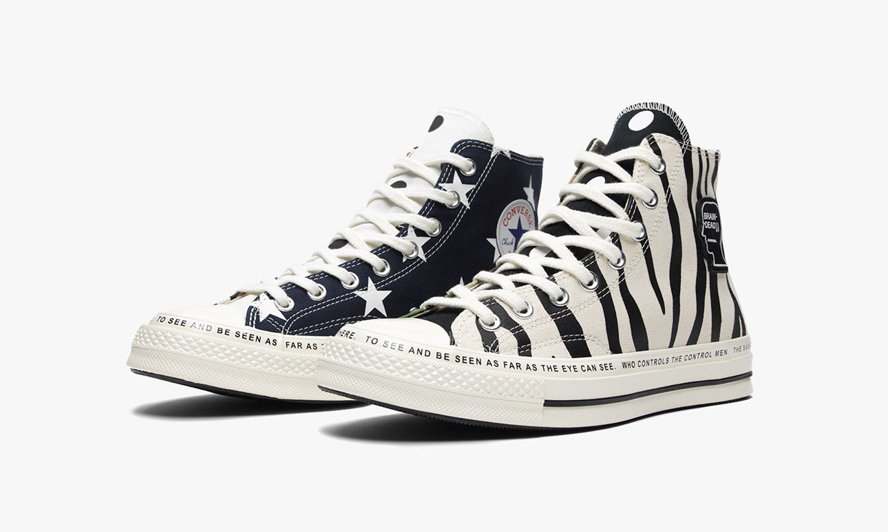 惊喜拼接组合，Brain Dead x CONVERSE 联名 Chuck 70 Hi 即将登场