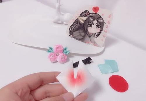  『花苞』古风花苞发夹自己做，美翻了！附教程
