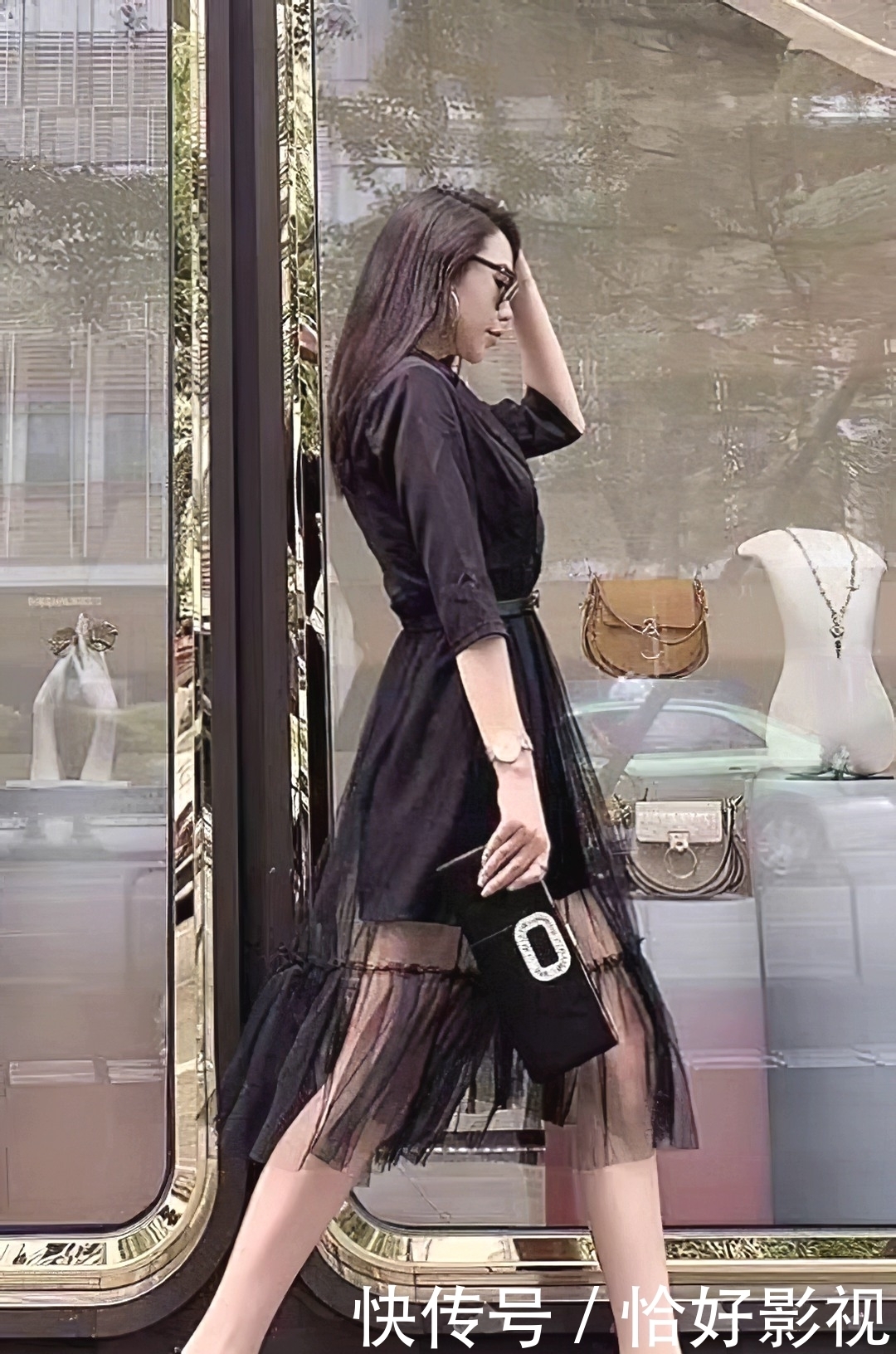 【 美女】显高又显瘦,尽显好身材,街拍:美女连衣裙穿搭合集