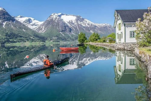  『婉约』挪威的美在于安静温柔的像个婉约的女子