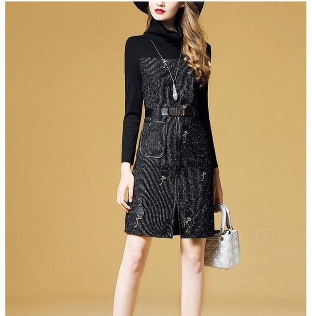 天呐，还穿什么毛衣，特土！今秋流行这连衣裙+平底鞋，洋气嫩美