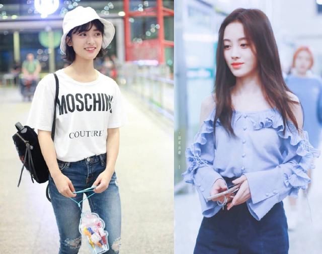 看了鞠婧祎的未修图，再看看沈月，这差距原谅我不厚道地笑了