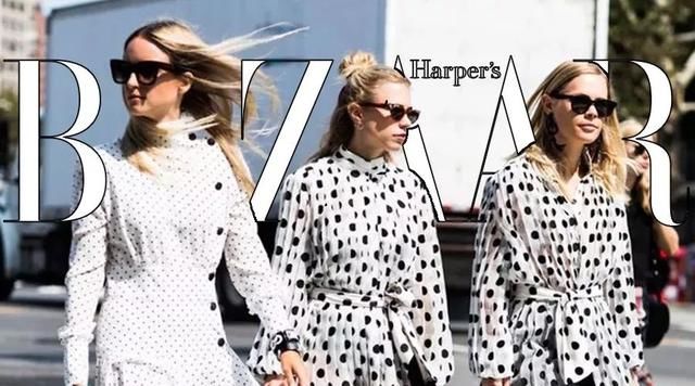 时髦博主INS刷火了波点，但亚洲人怎么穿才不土?