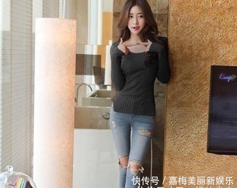 『让你』潇洒干练的牛仔裤美女,彰显女性好身姿!