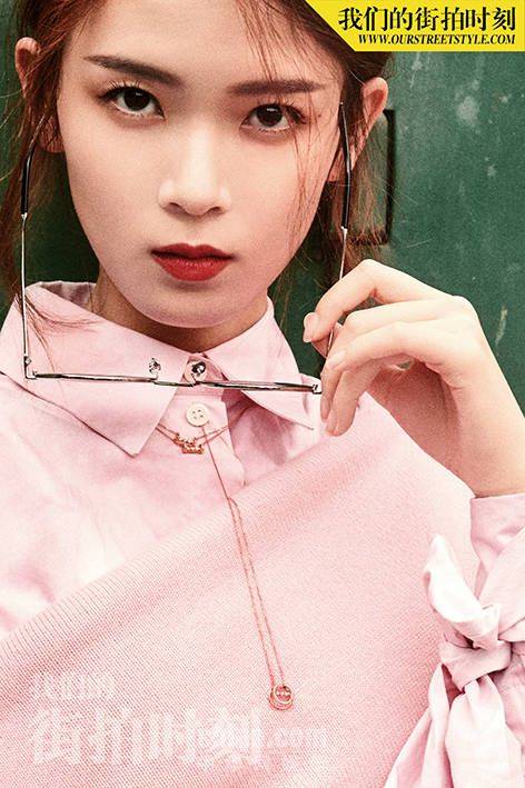 陈瑶粉色时装大片 点燃夏日最甜少女心