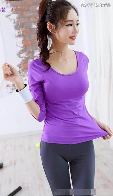 大方典雅的打底裤女神，尽情展现迷人丰满身材！