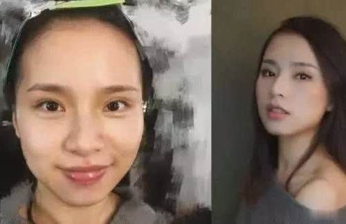 非洲妹子和中国妹子化妆前后对比图，看完你想选哪一个？