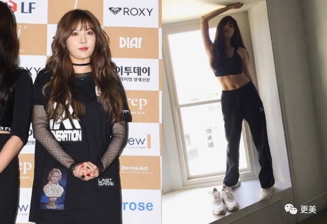 景甜凸出的小肚子衣服都遮不住，体型快和蒋欣一样了