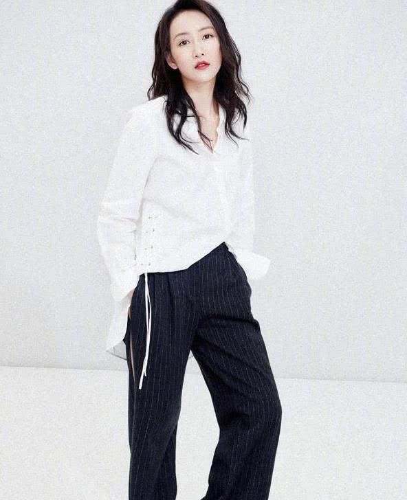 穿西装比男生还帅的6位女星，韩雪俞飞鸿霸气，陈数优雅十足