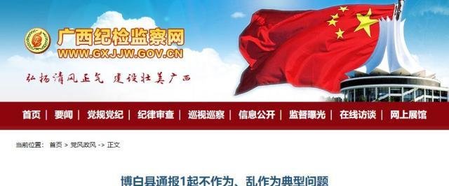 广西又有12名党员干部公职人员被通报调查