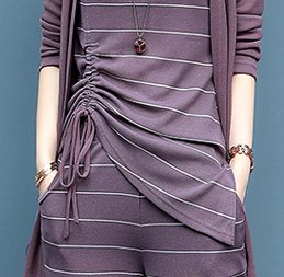 还穿连衣裙?太土了!50岁老婆上班，穿时髦套装+高跟，美绝了