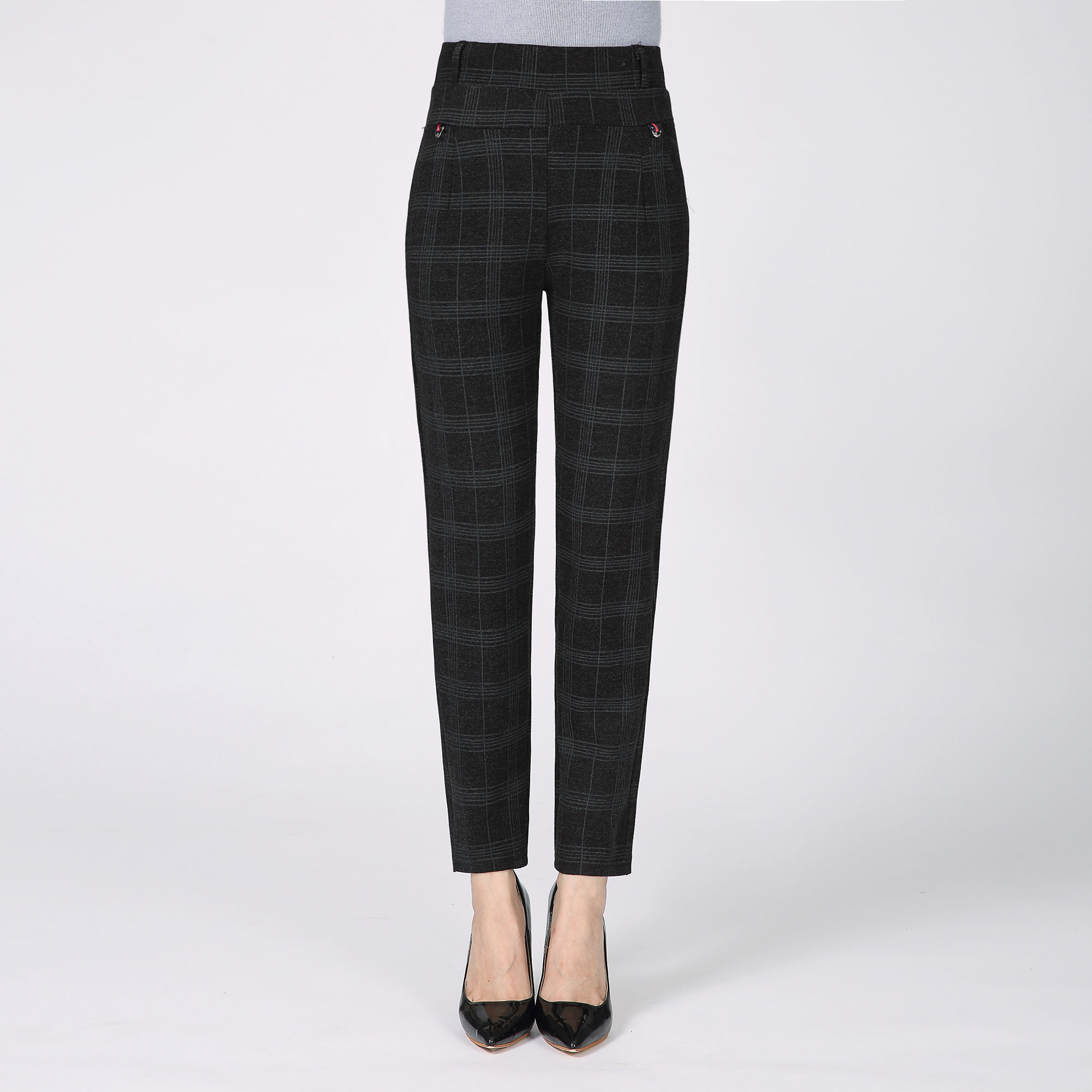 头次遇见如此洋气的长裤，什么秋裙、打底裤通通靠边站，美翻了