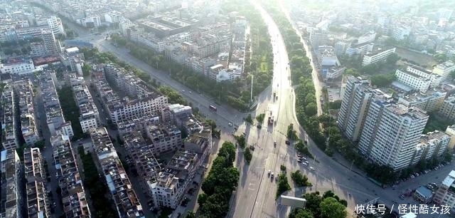 航拍广西最富有的小县城