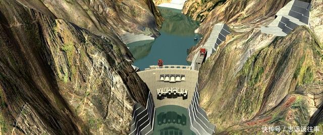 中国在建的三峡兄弟水电站, 投资超1000亿, 号称在“豆腐块”里施