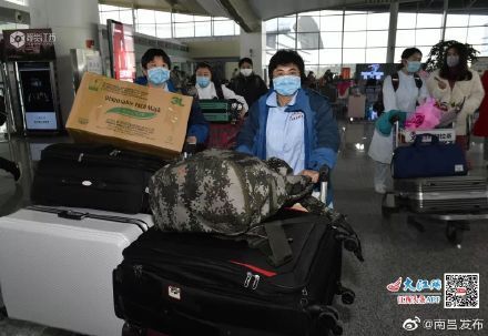  出发|江西第二批援鄂医疗队出发 101名护士紧急驰援