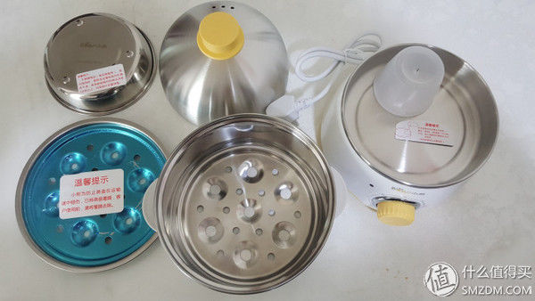Bear 小熊 ZDQ-A07U1 304不锈钢 双层煮蛋器 拆箱简评