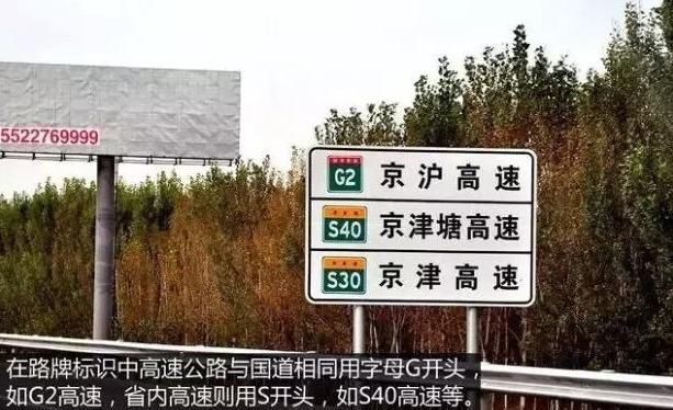  「发生」汽车高速路指示牌，不知道这些的还是别上高速了，难免