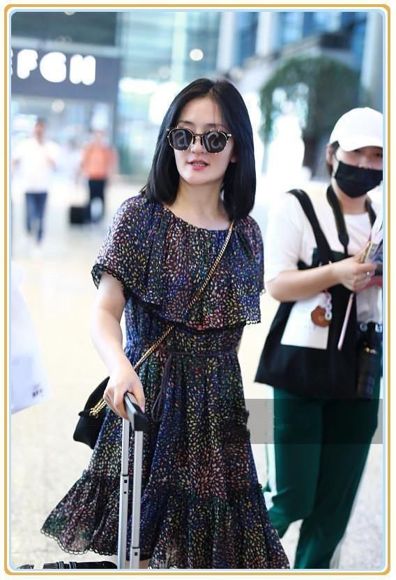 吴昕真把自己当一姐了？碎花裙竟套卫衣，网友：谢娜都不敢这么穿